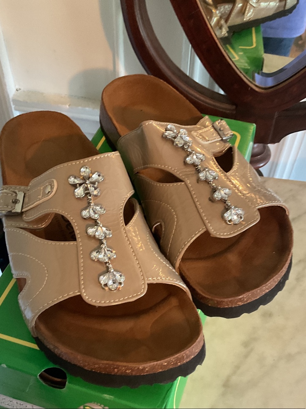Betula emblished sandals